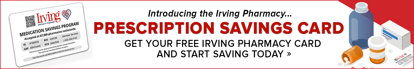 Irving Savings Card